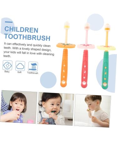 MARMERDO 3-Piece Children's Toothbrush Set | Fun & Effective Tooth Cleaning Brushes for Kids - Buy Online on GoSupps.com