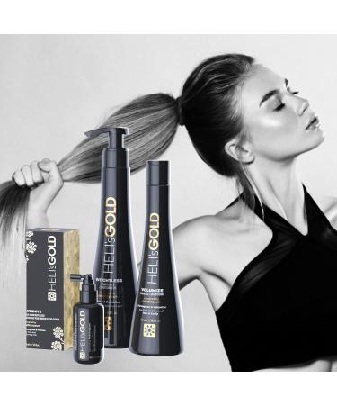 Buy Heli s Gold Volumize Shampoo - Gently Cleanses Promotes Stronger Growth Increases Hair Density - 10.1 Oz - Ideal for Fine Thin Hair - International Shipping Available - Buy Online on GoSupps.com