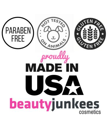 Matte Peach Petal Powder Blush - Highly Pigmented Cheek Makeup | Refillable Magnetic Pan | Professional Quality | Paraben Gluten Cruelty Free - Beauty Junkees - Buy Online on GoSupps.com