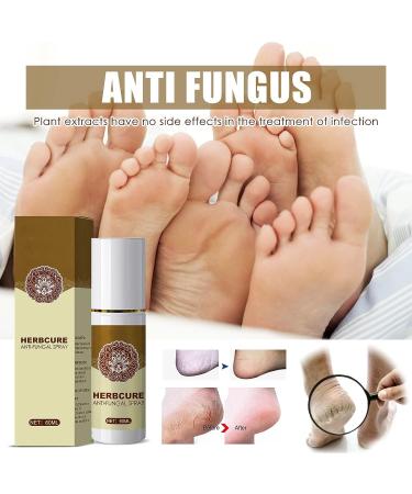 Fungal Combat Feet Spray- 3 Pcs Anti-Fungal Infections Athlete's Foot Herbal Peeling Spray 60ml - Buy Online on GoSupps.com
