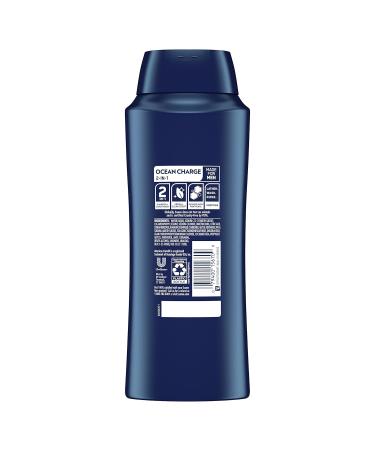 Suave Men 2-in-1 Shampoo & Conditioner - Ocean Charge Residue-Free 28 oz - Clean Hair International Shipping - Buy Online on GoSupps.com