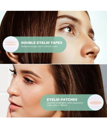 FRCOLOR 200 Pairs Double Eyelid Sticker Double Sided Tape Double Eyelid Tapes Female Eyelid Tapes Traceless Eyelid Tape Beautifying Eye Stickers Eye Invisible Eye Patch Glue - Buy Online on GoSupps.com