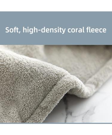 Super Absorbent Purple Hair Turban Towel | Microfiber Hair Drying Cap for Fast Drying & Soft Comfort - Buy Online on GoSupps.com