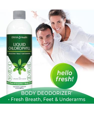 Eniva Health Liquid Chlorophyll - 16 Fl Oz. - Buy Online on GoSupps.com