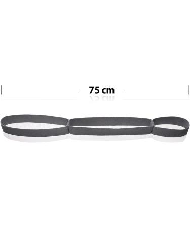 BODYMATE Stretch Band with 3 Loops - 75cm Natural Cotton Resistance Band for Home & Gym Workouts - Buy Online on GoSupps.com