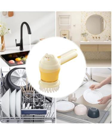 AZSUL Cordless Power Scrubber | Cleaning Electric Scrubber Brush | Cleaning Electric Brush with Replaceable Brush Heads for Bathroom Fixtures Kitchen Appliances - Buy Online on GoSupps.com