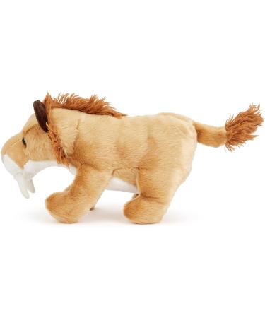Zappi Co Smilodon Plush Toy - 38cm Soft Stuffed Animal for Kids | Safari Animals Collection - Buy Online on GoSupps.com