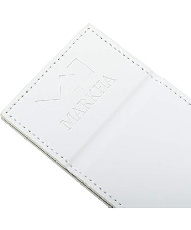 MARKHA Unbreakable Stainless Steel Pocket Mirror with White Case Cover - Portable Mirror for Men and Women - Buy Online on GoSupps.com