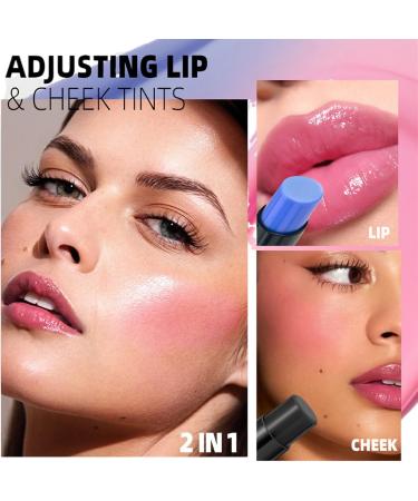  G n rique Color-changing lip balm - 2 pH-adjustable moisturizing lipsticks | Temperature-reactive moisturizing lip care long-lasting formula for everyday use a desk - Buy Online on GoSupps.com