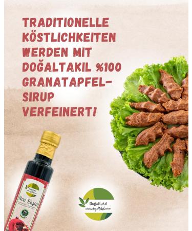  Do altak l 100% Natural Pomegranate Molasses - Extract of freshly picked seasonal pomegranate - 340g (pack of 4) - Buy Online on GoSupps.com