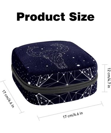 Shop Starry Sky Women's Napkin Storage Bag - Portable Menstruation & Bandage Organizer - Buy Online on GoSupps.com