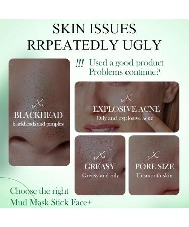 Mugwort Clay Mask Stick - Deep Cleansing Anti-Acne Pore Mask for Excess Oil Control & Skin Balance | Nourish & Calm Your Skin - Buy Online on GoSupps.com