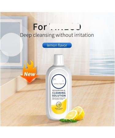 Floor Cleaning Liquid Solution Lemon Flavor 500ml Original. Compatible For Tineco FLOOR ONE S5/S3/IFLOOR3/IFLOOR2/IFLOOR SERIES Vacuum Robot Floor Dirt Removal Cleaning Solution 500ml Lemon Flavor - Buy Online on GoSupps.com