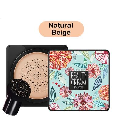 Magik Images Mushroom Head Air Cushion BB CC Cream Foundation Stick - Natural Beige | Moisturizing Concealer Stick - Buy Online on GoSupps.com