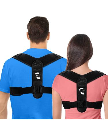 Posture Corrector For Men And Women | Adjustable Upper Back Brace | Breathable Back Support Straightener | Back Brace For Posture To Support Neck Back Clavicle Shoulder
