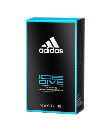 adidas Ice Dive Eau de Toilette 1.7 fl oz (Pack of 1) Notes of Lavender Sandalwood and Vanilla Men's Fragrance Long Lasting Sporty Fragrance Travel Size 1.7 Fl Oz (Pack of 1) Eau De Toilette - Buy Online on GoSupps.com