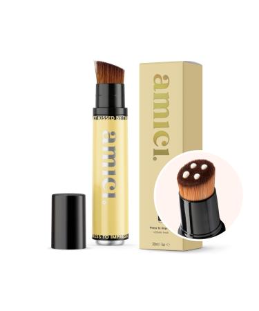 Amici sun protection brush - Yummiest Yellow - complete sun protection brush for babies children and adults - brush & make -up applicator in one - Buy Online on GoSupps.com