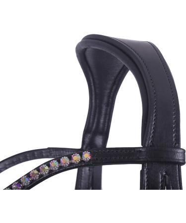 QHP Bitless Bridle Sunna - Pony Size Black | International Shipping Available - Buy Online on GoSupps.com
