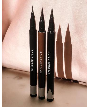 EM COSMETICS Illustrative Liquid Eyeliner - Black Felt Tip | 0.55 ml | International Shipping Available - Buy Online on GoSupps.com
