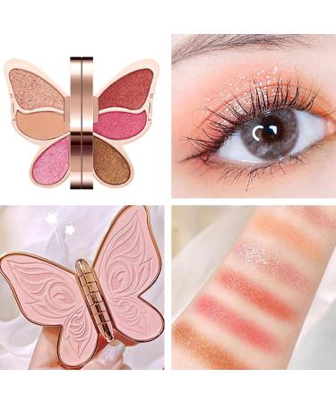 Eye Shadow Palette 6 Colors Makeup Eyeshadow Waterproof Eye Shadow Matte Shimmer Makeup Glitter Highly Pigmented Colorful Eye Cosmetic for Women Girls Long-Lasting Eyeshadow for Day and Night Multicolore 1 g (Lot de 1) - Buy Online on GoSupps.com