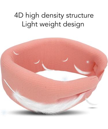 Ankroyu Soft Sponge Loops Neck Support - Adjustable Neck Warmer for Men Women & Seniors - Relax Neck Pain - Pink - Buy Online on GoSupps.com