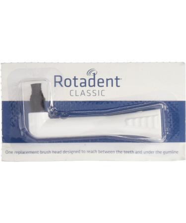 Rotadent Legacy/Classic ELONGATED LONG Pointy Brush Heads - Pack of 2 - Buy Online on GoSupps.com