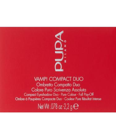 Pupa Milano Vamp! Compact Duo Eyeshadow - 007 Dark Night - 0.078 Oz - Buy Online on GoSupps.com