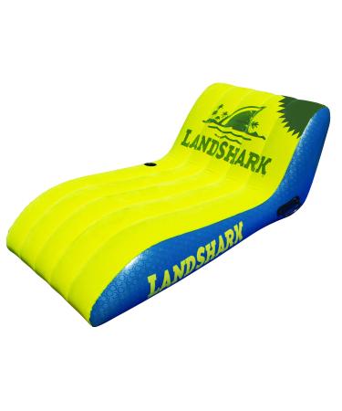 Land Shark Pool Lounger, Yellow, One Size