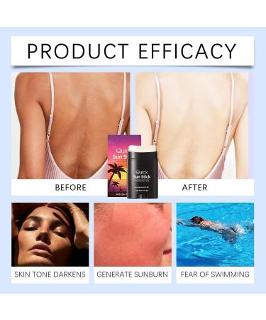  G n rique Iouyjiu Sunscreen Stick SPF 50 Sunblock Non Greasy Oil Control Formula Long Lasting Hydrating Protection for Men Women Face and Body Beauty and Health Cosmetics Face - Buy Online on GoSupps.com