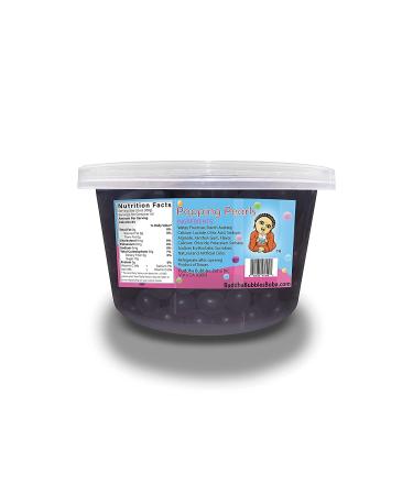 Blueberry Popping Boba Pearls - Buddha Bubbles Boba Dessert Topping - Buy Online on GoSupps.com