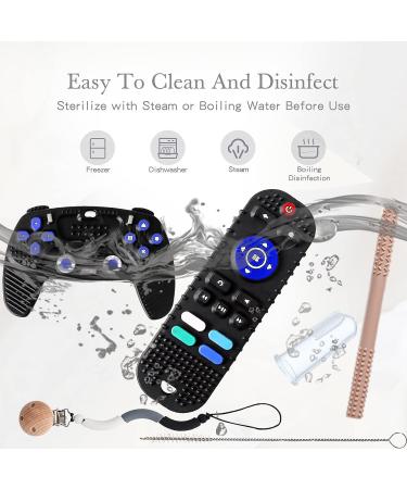 Montessori Remote Control & Game Controller Teething Toys for Babies 6-12 Months - 6 PCS - Buy Online on GoSupps.com