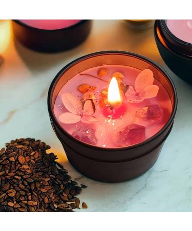 BelugaDesign Lavender Candle | Aesthetic Purple Crystal Petals | Relaxing Aromatherapy Soy Wax | Luxury Gift Idea for Home Decor - Buy Online on GoSupps.com