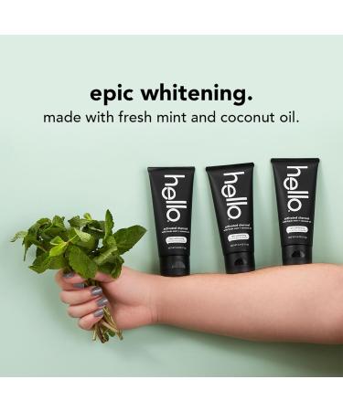 Fresh Mint Activated Charcoal Toothpaste | Epic Whitening Fluoride-Free Vegan SLS-Free - 4 oz - Buy Online on GoSupps.com