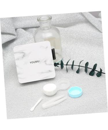 Premium Healeved Contact Lens Container - Travel Case Cleaner & Holder for Square White Lenses - Buy Online on GoSupps.com