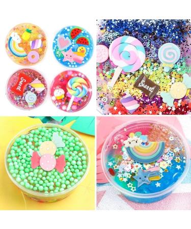 Holicolor 120pcs Slime Charms Resin Fake Candy Set - Kawaii Assorted Sweets for DIY Craft Making - Buy Online on GoSupps.com