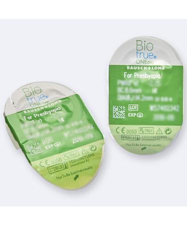 Bausch + Lomb Biotrue Oneday Presbyopia Contact Lenses - Daily Wear -5.25 DPT 30 Pack Soft 14.2 mm DIA 8.6 mm BC - International Shipping Available - Buy Online on GoSupps.com