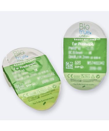 Bausch + Lomb Biotrue Oneday Progress Contact Lenses for Presbyopia - Daily Disposable 30 Pack Soft 14.2 mm DIA BC 8.60 - International Shipping Available - Buy Online on GoSupps.com