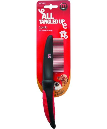 Mikki Dog Cat Grooming Comb - Matt and Tangle Remover for Medium/Large Pets - Buy Online on GoSupps.com