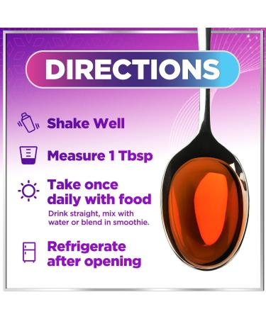 Liquid Multivitamin - Sugar Free Daily Multi Vitamin for Women Men & Kids Vitamins A C D B-12 Biotin & Zinc - Supports Faster Hair Growth & Skin Wrinkles Vegan Non-GMO Berry Flavor 15 Fl Oz - Buy Online on GoSupps.com