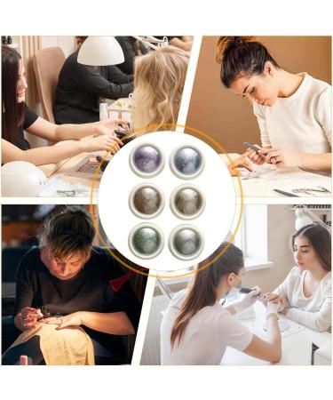 Kit de poudre ongles chrom poudre de ongles chrom e - 6 couleurs paillettes Fingernail Chrome Shimmer Nail fournit de la poudre pour le festival les rencontres le maquillage l'Halloween 02 B - Buy Online on GoSupps.com