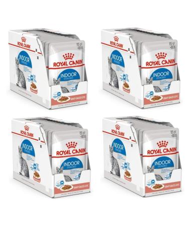 Royal Canin Indoor Sterilised Wet Food in Gravy 48 x 85g
