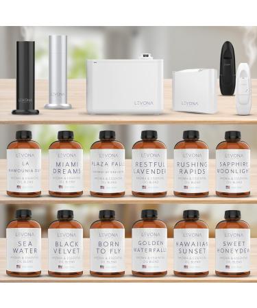 Levona Scent Essential Oil - Fresh Aroma for Home Office Hotel & Spa Perfect in Humidifiers and Diffusers Luxury Fragrance With Grapefruit Citrus Vanilla Notes - 700ml/ 23 fl oz Rushing Rapids Rushing Rapids 23.66 F  - Buy Online on GoSupps.com