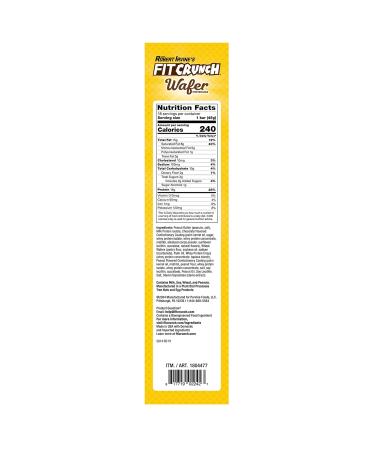 FITCRUNCH Wafer Protein Bars by Robert Irvine | 16g Protein 3g Sugar - 18 Chocolate Peanut Butter Bars | Buy Internationally - Buy Online on GoSupps.com