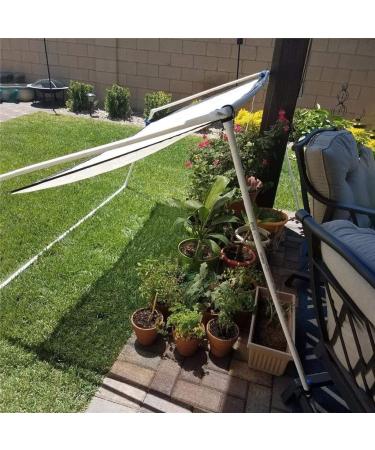 Anti-Sun Sunshade Network Outdoor Garden 6 Needle Sunscreen Sunshade Web Factory Greenhouse Cover car Cover Shading Rate (Size : 2X2M) (3X4M) - Buy Online on GoSupps.com
