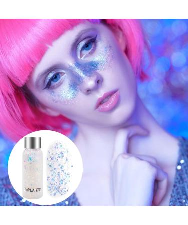  Eastuy Liquid Highlighter Body Glitter Gel Face Glitter for Body Face Eyes Hair Nails Quick Dry Glitter Face Paint Large Glitter for Hair Eastuy - Buy Online on GoSupps.com