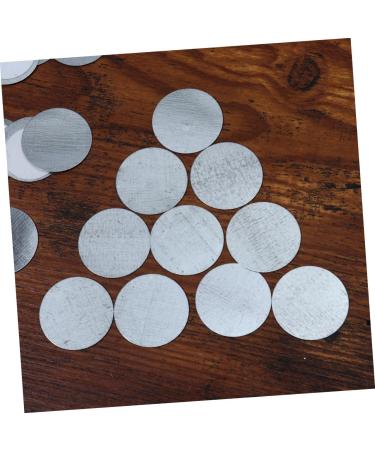 FRCOLOR 300 Pcs Round Stickers Metal Stickers Makeup Pan Round Sticker Iron Plates Palette Metal Rod Make up 1 count (Pack of 1) As Shownx3pcs - Buy Online on GoSupps.com