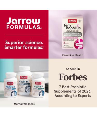 Jarrow Formulas Women's Fem-Dophilus 30 Veggie Caps - Shelf Stable Probiotic Supplement - Buy Online on GoSupps.com