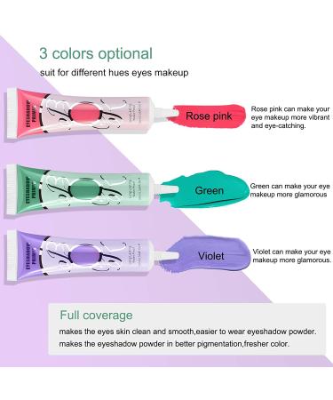 Ownest 3 Colors Eyeshadow Primer - Waterproof, Long-Lasting Liquid & Matte Base Makeup - Buy Online on GoSupps.com