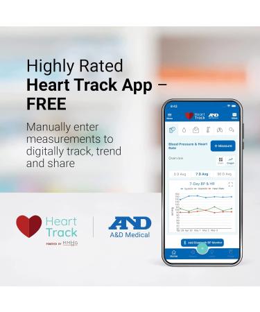 A&D Medical Premium Small Cuff Upper Arm Blood Pressure Monitor | Irregular Heartbeat Detection | Easy Read LCD | Home BP Monitor (16-24 cm - Buy Online on GoSupps.com