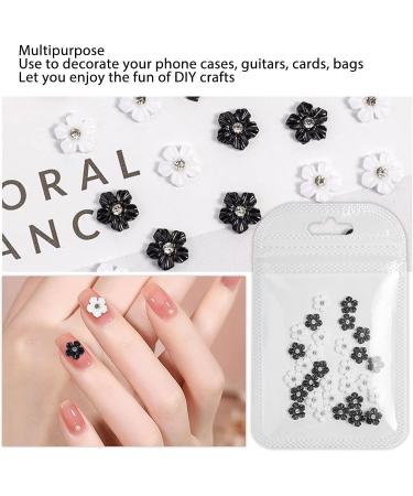 3D Cute Flowe Nail Charms Nail Glitter Charm Rhinestones Ornaments Nail Art Decorations Glitter Accessories for DIY Craft Nail Art Design Manicure Decor - Buy Online on GoSupps.com